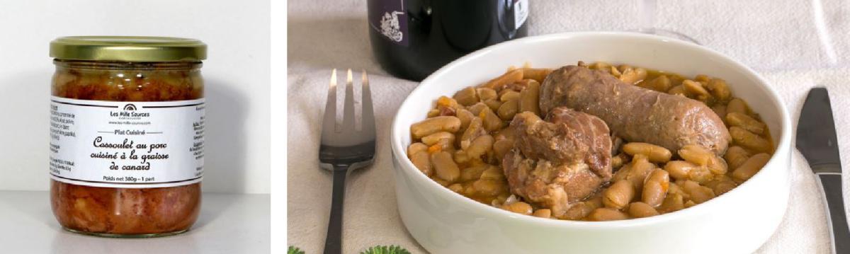 Conserves plats préparés à base de Porc Origine France