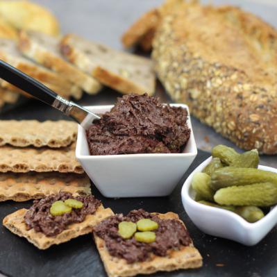 Boudin à tartiner nature fabrication artisanale - Les mille sources