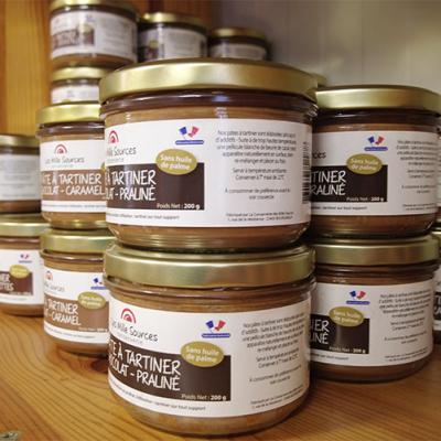Pâte à tartiner - Made in France - Les Milles Sources